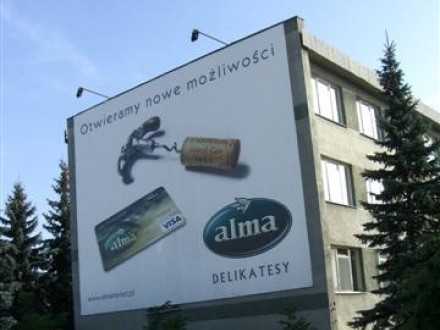 Banery reklamowe -  Delikatesy Alma